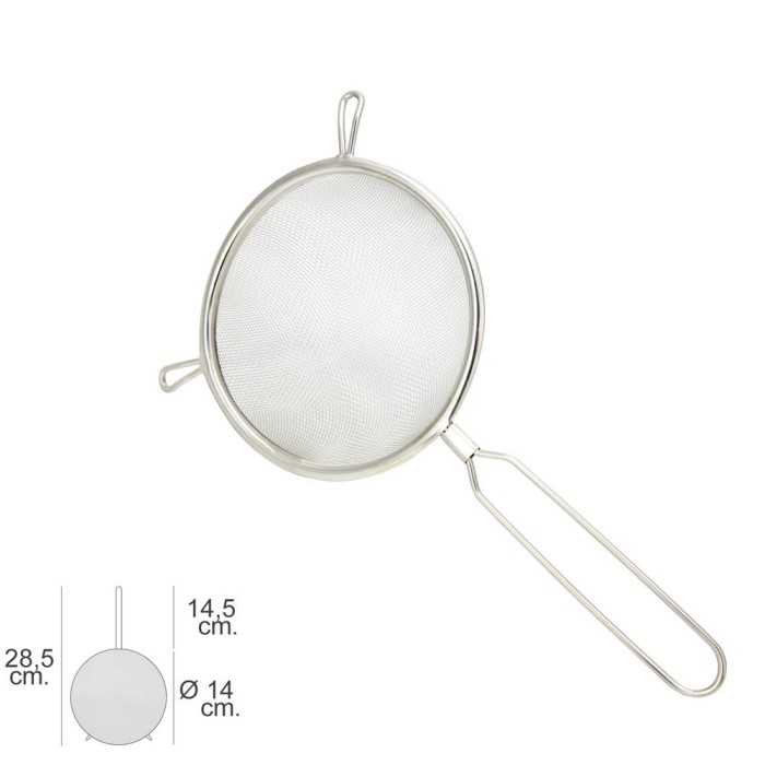 Colador Acero Inoxidable Basic Ø 14 x 28,5 (Alt,) cm, al por Mayor | Almacén de Ferretería