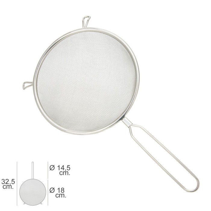 Colador Acero Inoxidable Basic Ø 18 x 32,5 (Alt,) cm, al por Mayor | Almacén de Ferretería