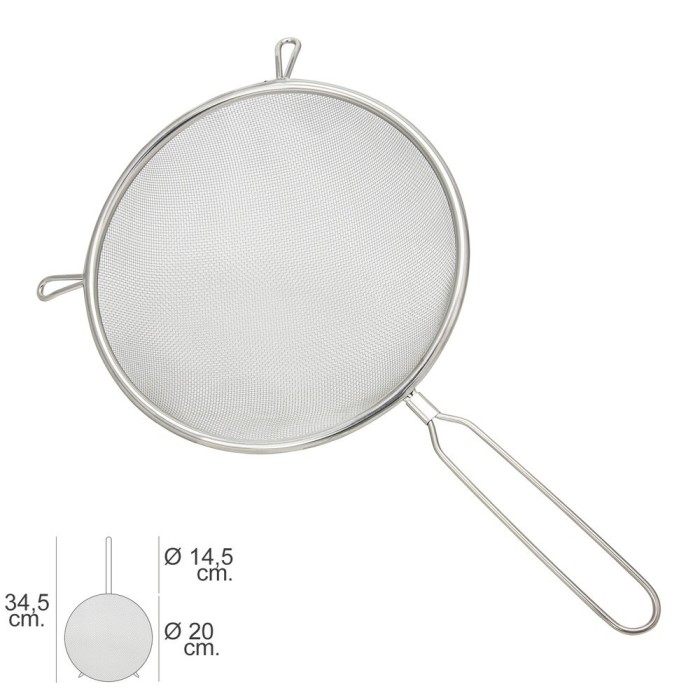 Colador Acero Inoxidable Basic Ø 20 x 34,5 (Alt,) cm, al por Mayor | Almacén de Ferretería
