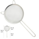 Colador Acero Inoxidale Plus Ø 18 x 34,5 cm, al por Mayor | Almacén de Ferretería