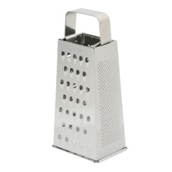 Rallador Acero Inoxidable, 4 Cortes Diferentes, Vertical,