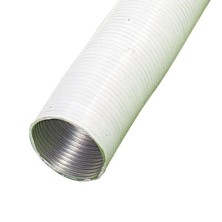 Tubo Aluminio Compacto Blanco Ø 110 mm, / 5 metros