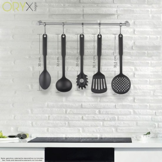 Cucharon Servir Cocina Nylon Basic 32 x 9,5 cm, al por Mayor | Almacén de Ferretería