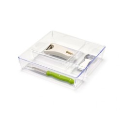 Organizador de Plastico Para Cajones "System Nº1"  23x23x5 cm,