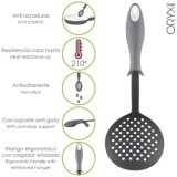 Espumadera Cocina Nylon Con Mango Antigotas Engomado 35 x 11,7 cm, al por Mayor | Almacén de Ferretería