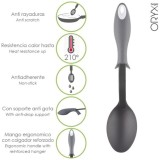 Cuchara Servir Cocina Nylon Con Mango Antigotas Engomado 32,5x6cm al por Mayor | Almacén de Ferretería