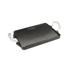 Plancha Hierro Fundido Esmaltada Rectangular 24 x 44 cm,