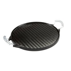 Plancha Hierro Fundido Esmaltada Redonda Ø 52 cm,