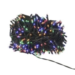 Guirnalda Luces Navidad 500 Leds Multicolor, Luz navidad interiores y exteriores IP44