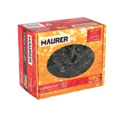 Guirnalda Luces Navidad 500 Leds Color Blanco Calido, Luz Navidad Interiores y Exteriores Ip44