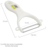 Pelapatatas Con mango Plastico Cuchilla Acero Inoxidable 7,8 x 13 (Alt,) cm, al por Mayor | Almacén de Ferretería