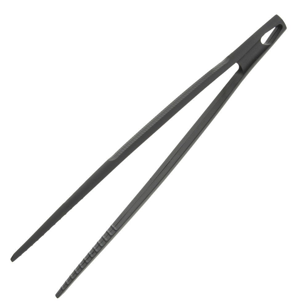 Pinzas De Cocina, Color Negro, Fabricadas en Nylon, 30cm, al por Mayor | Almacén de Ferretería