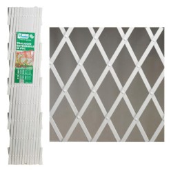 Celosia Pvc Blanca Extensible 4x1 metros,