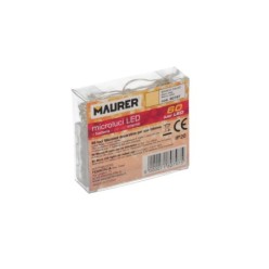 Guirnalda Luces Navidad Microled 60 Leds Color Blanco Calido,Luz navidad interiores IP20 A Pilas (3 AA No Incluidas)