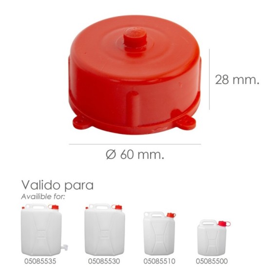Tapon Para Bidon Alimentario  5 / 10 / 20 Litros al por Mayor | Almacén de Ferretería