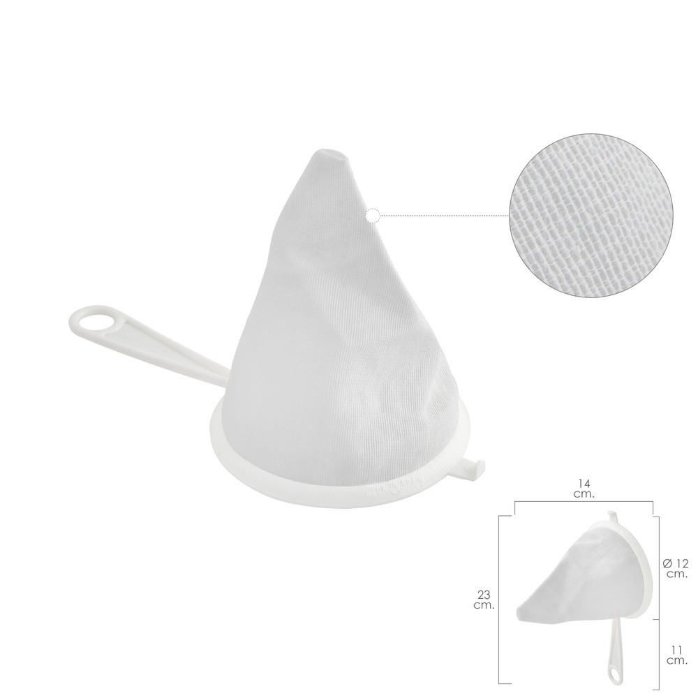 Colador Tela Franela Armazón de Plastico Ø 12 cm, al por Mayor | Almacén de Ferretería