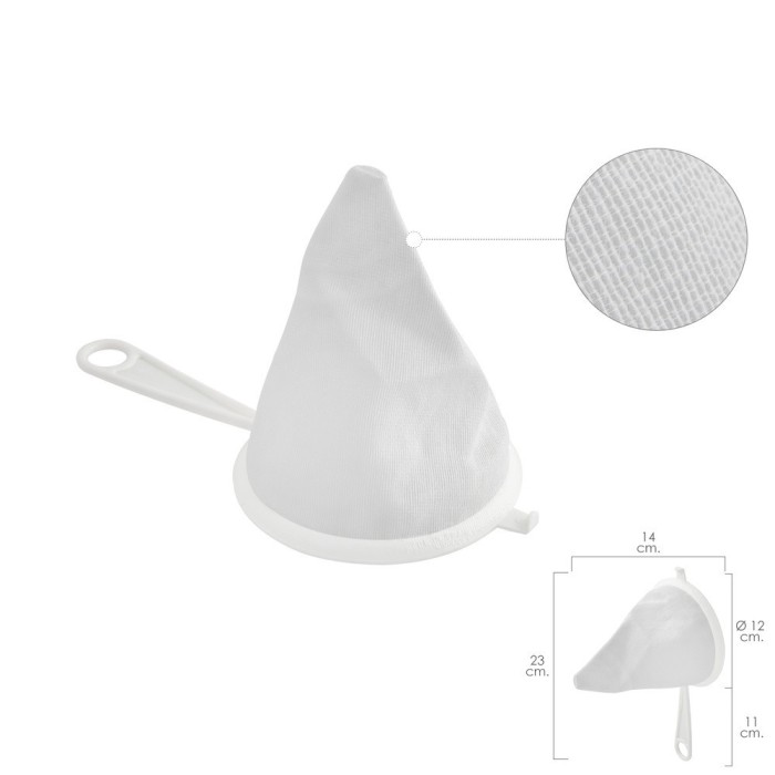 Colador Tela Franela Armazón de Plastico Ø 12 cm, al por Mayor | Almacén de Ferretería