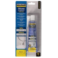 Silicona Acida Antimoho Tubo 50 cc, Blanca