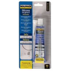 Silicona Acida Antimoho Tubo 50 cc, Transparente