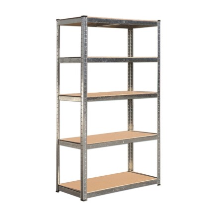 Modulo Estanteria Montaje Rápido Sin Tornillos 90x40x180 cm, (5 Bateas)