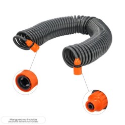 Conector Manguera Tubo Autoenroscable 10x12 mm,