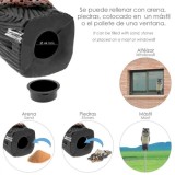 Buho Ahuyentador de Pajaros / Aves Con Cabeza Giratoria 40 cm, al por Mayor | Almacén de Ferretería