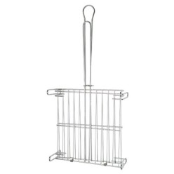 Parrilla Barbacoa Doble 40x40 cm,