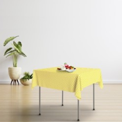 Mesa Plegable Cuadrada HDPE Multifuncional, Portatil, Resistente,Multiusos 86x86x74 cm, Color Blanco