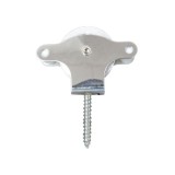 Polea Tendedero Wolfpack Inoxidable 40 mm, / Roldana Metalica Con Tirafondo al por Mayor | Almacén de Ferretería