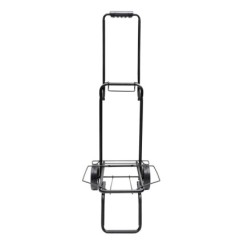 Carretilla Plegable Metalica De Carga - Porta Maletas Con Cuerda Elastica 93,5x33x44 cm, Carro De Transporte 50 Kg,