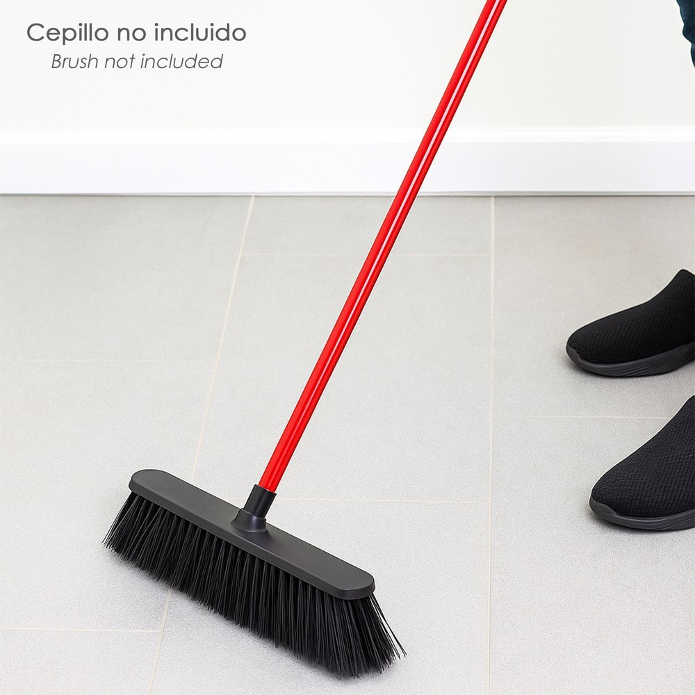 Mango Metalico Forrado Con Rosca Ø 22 x 1400 mm, Para Cepillos Domesticos al por Mayor | Almacén de Ferretería