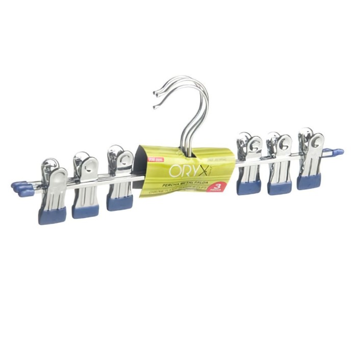 Juego Perchas de Metal Falda 350 mm, (Pack 3 Piezas) al por Mayor | Almacén de Ferretería