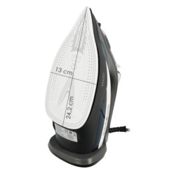 Plancha De Vapor Profesional 2,800 Watt, Vapor Constante y Golpe de Vapor, Suela Ceramica, Vapor Vertical, Sistema Antical,