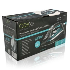 Plancha De Vapor Profesional 2,800 Watt, Vapor Constante y Golpe de Vapor, Suela Ceramica, Vapor Vertical, Sistema Antical,