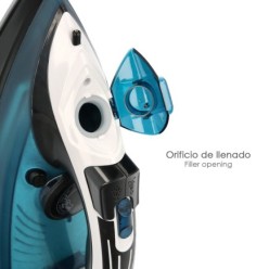 Plancha De Vapor Profesional 2,400 Watt, Vapor Constante y Golpe de Vapor, Suela Ceramica, Vapor Vertical, Sistema Antical,