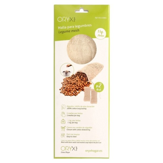 Malla / Bolsa Para Coccion Legumbres Algodon  1 Kg Pack De 2 Unidades, Algodon 100% Organico al por Mayor | Almacén de Ferreterí
