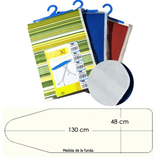 Funda Mesa Plancha Espuma Muleton 130x48 cm al por Mayor | Almacén de Ferretería