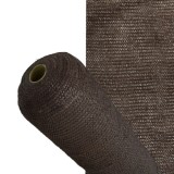 Malla Sombreo Rollo 1 x 50 metros, Reduce Radiación, Protección Jardín y Terraza, Regula Temperatura, Color Marrón al por Mayor 