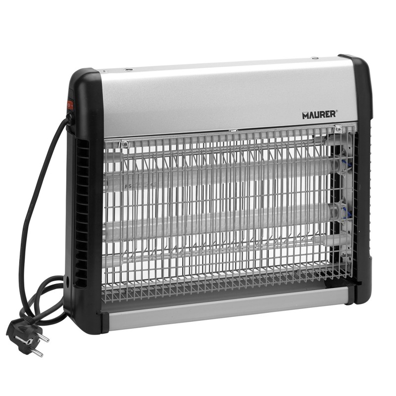 Exterminador Electrico De Insectos 20 W, Alcance 80 m2