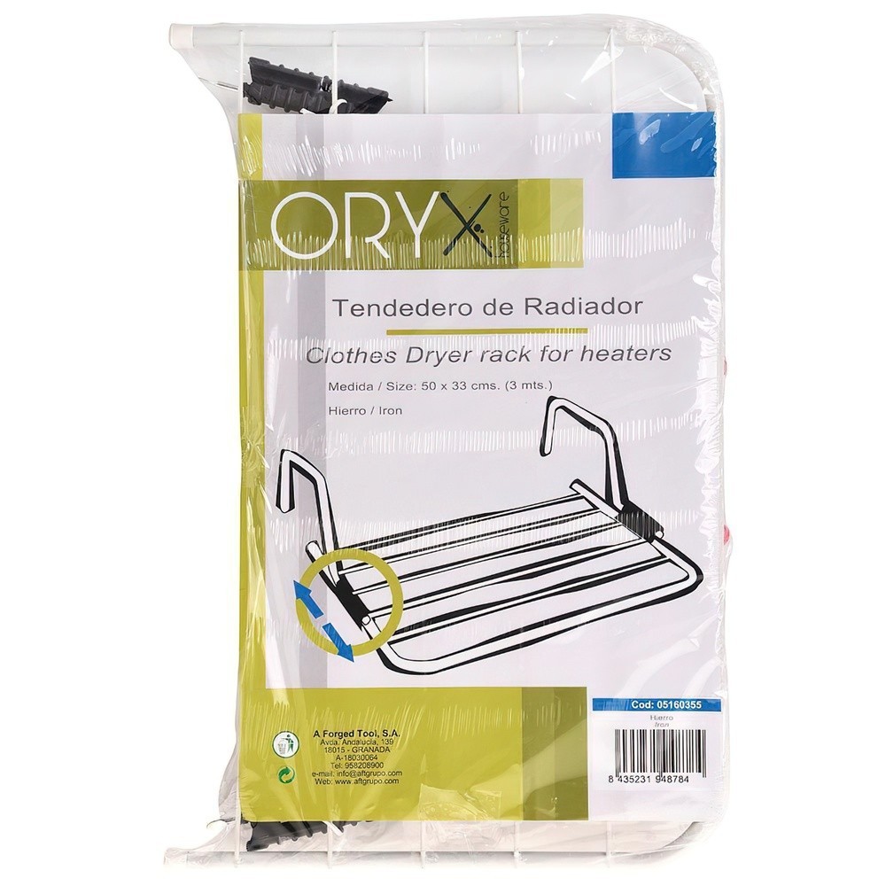 Tendedero Oryx Radiador Acero Blanco 50x32cm al por Mayor | Almacén de Ferretería