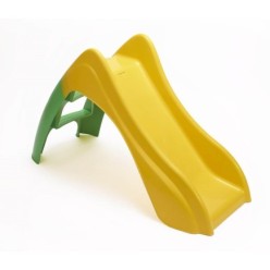 Tobogan Resina Tuki Amarillo y Verde 120x56x75 (Alt,) cm,