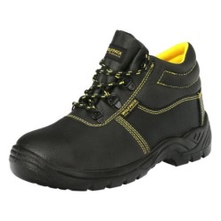 Botas Seguridad S3 Piel Negra Wolfpack  Nº 43 Vestuario Laboral,calzado Seguridad, Botas Trabajo, (Par)