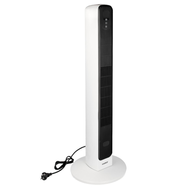 Calefactor Termoventilador Ceramico Oscilante Torre 1000 / 2000 W, Altura 88 cm,