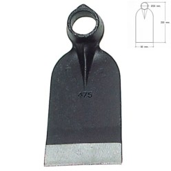 Azada Forjada Sin Mango 207/  450 Gramos