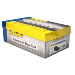 Botas Seguridad S3 Piel Negra Wolfpack  Nº 43 Vestuario Laboral,calzado Seguridad, Botas Trabajo, (Par)