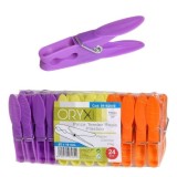 Pinzas Tender Ropa Plastico (Pack 24 Piezas) al por Mayor | Almacén de Ferretería