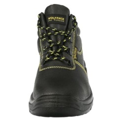 Botas Seguridad S3 Piel Negra Wolfpack  Nº 46 Vestuario Laboral,calzado Seguridad, Botas Trabajo, (Par)