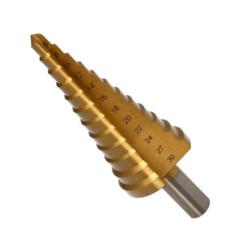 Broca Hss Escalonada Ø 6 a 30 mm,