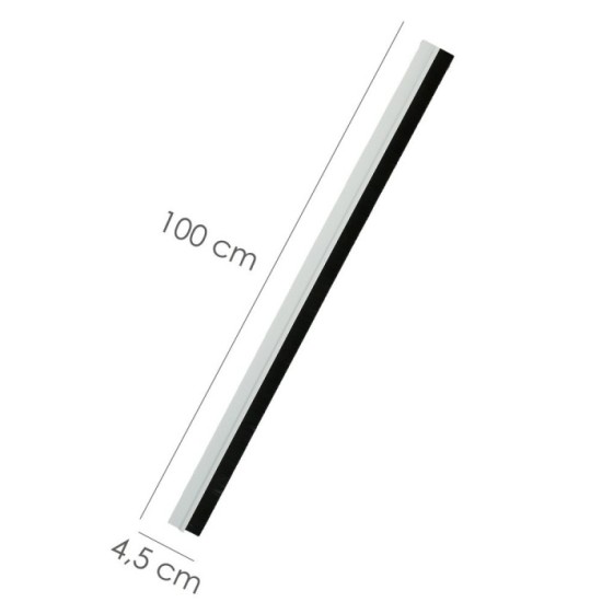 Burlete Pvc Con Cepillo, Para Puertas, Color Blanco 1 Metro al por Mayor | Almacén de Ferretería