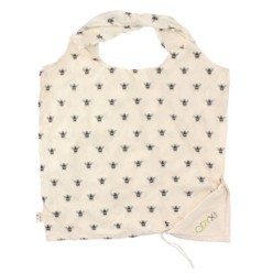 Bolsa Compra Algodon Organico 100% Plegable 52x47 cm,